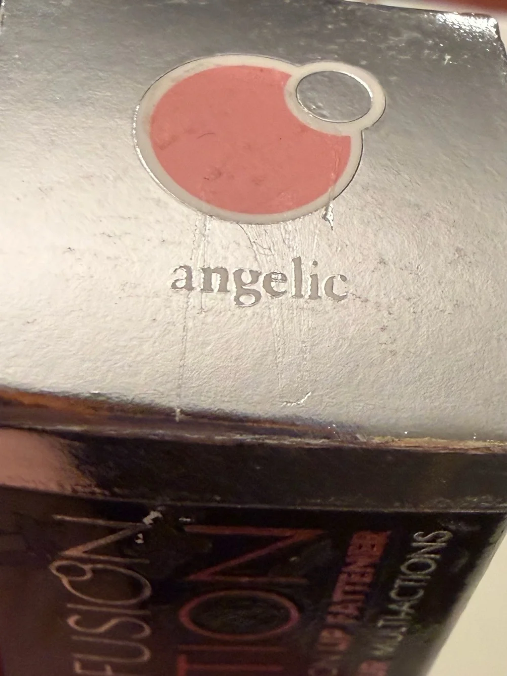 NEW Lipfusion INFATUATION Lip Plump 0.19 OZ‎ Shade ANGELIC Shimmer Pink